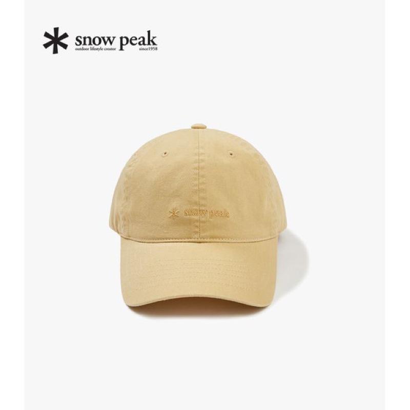 SNOW PEAK 經典刺繡標 老帽-細節圖4