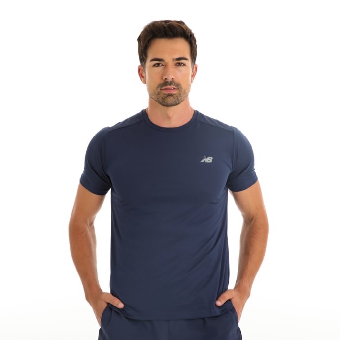 New balance 機能網眼排汗短TEE-細節圖5