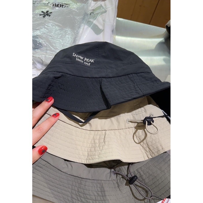 SNOW PEAK CAMPLE BUCKET HAT 機能漁夫帽-細節圖7