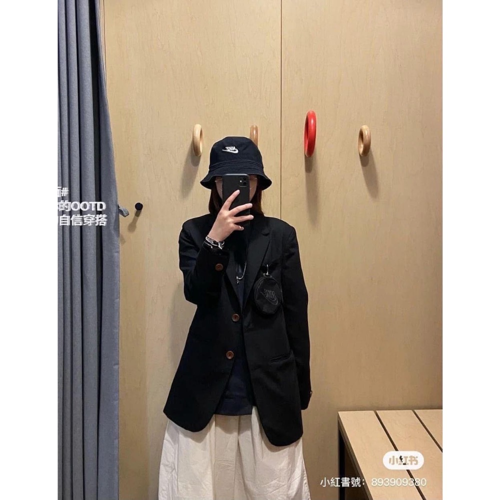 NIKE 基本款刺繡標 漁夫帽-細節圖2