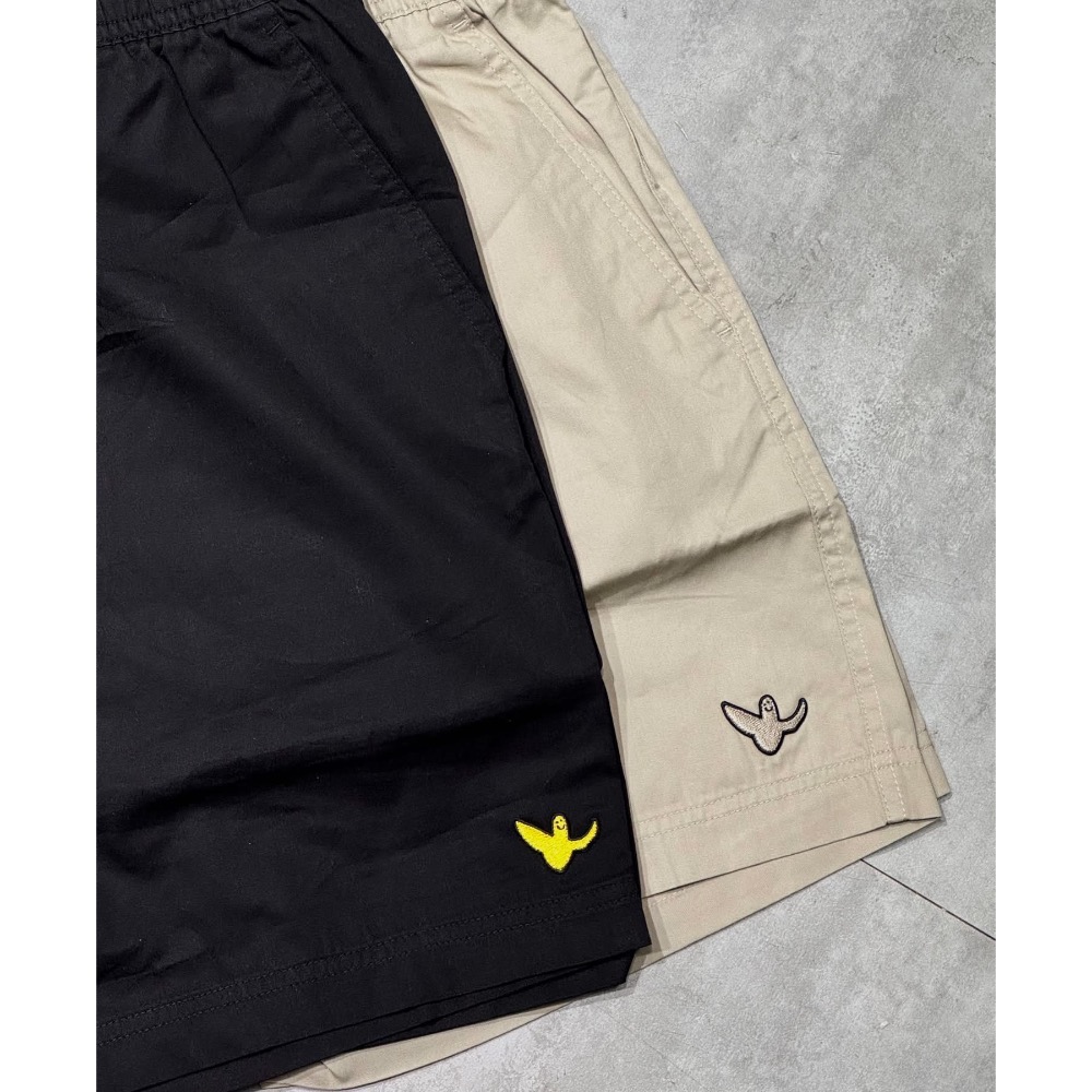 What it isnt 刺繡鬼鬼黃logo 短褲-細節圖4