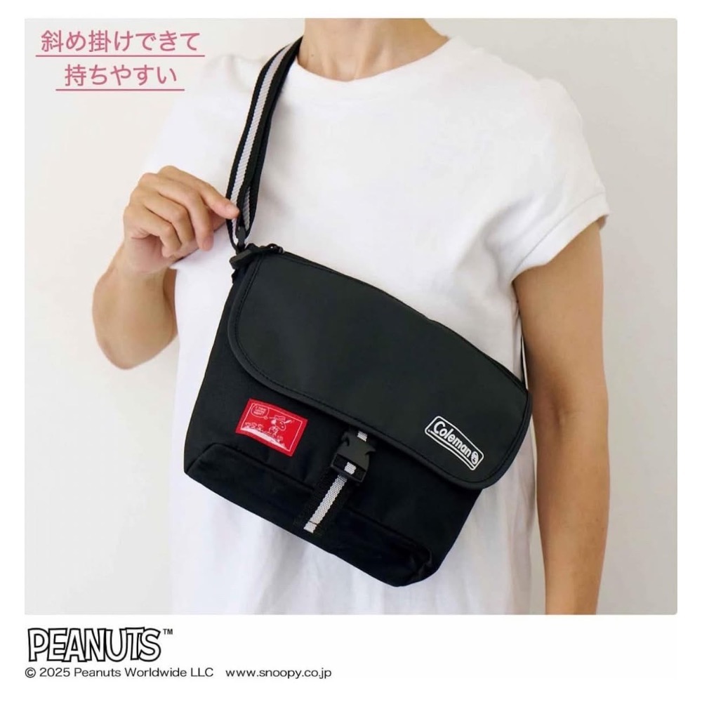 Coleman x Snoopy 限定側背包-細節圖2