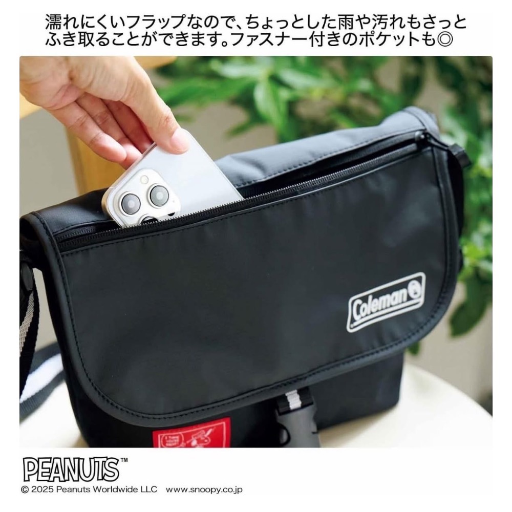 Coleman x Snoopy 限定側背包-細節圖3