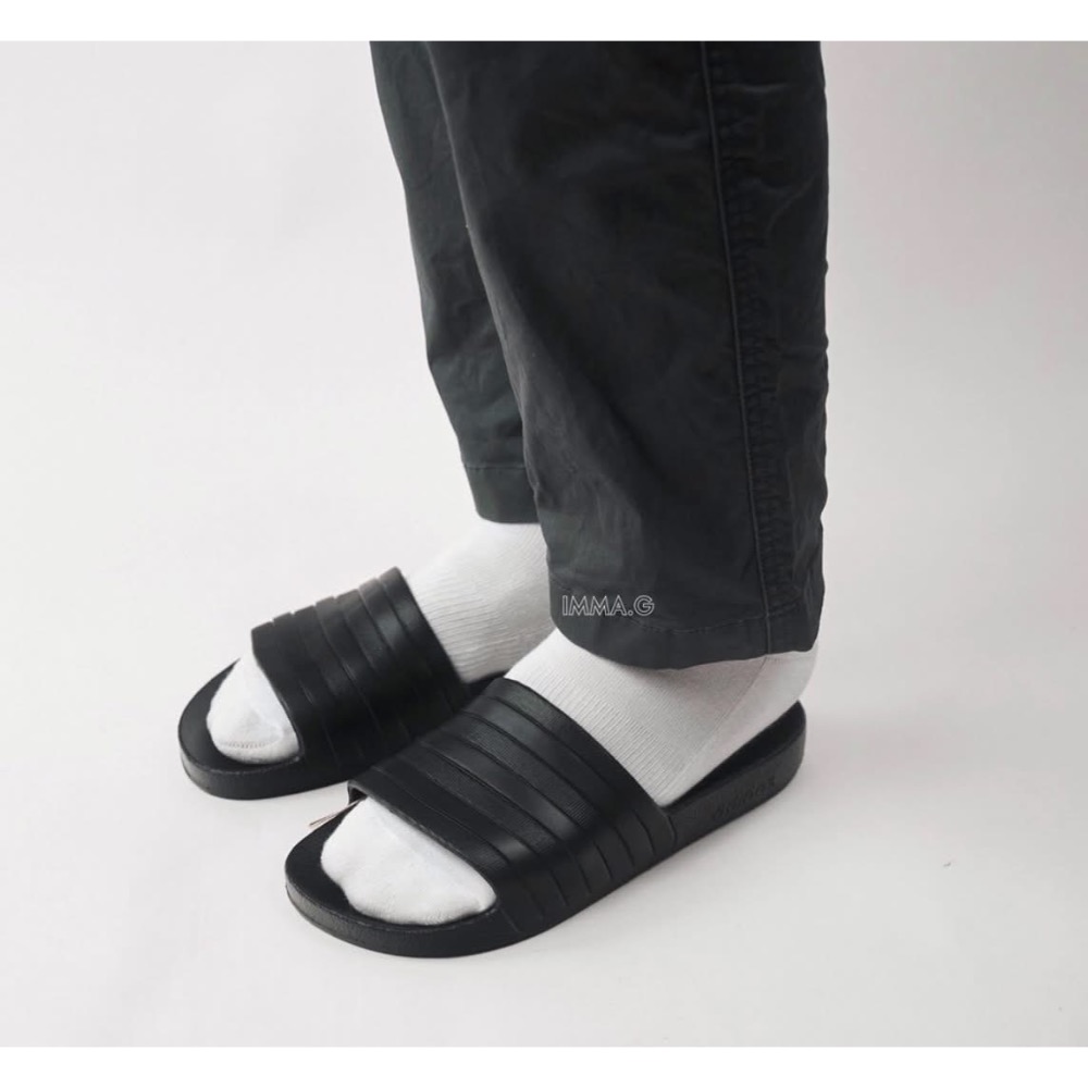 愛迪達 adidas 三線防水拖鞋-細節圖2
