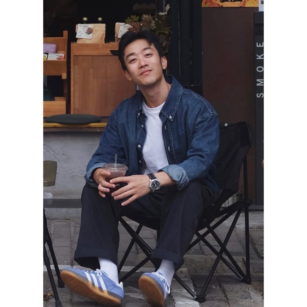 What it isnt 鬼鬼丹寧復古厚磅水洗襯衫-細節圖4