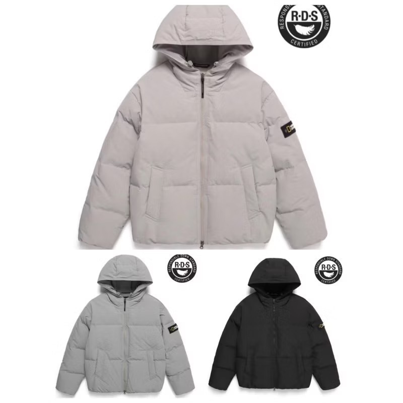 National geographic Heron RDS羽絨防潑連帽外套-細節圖5