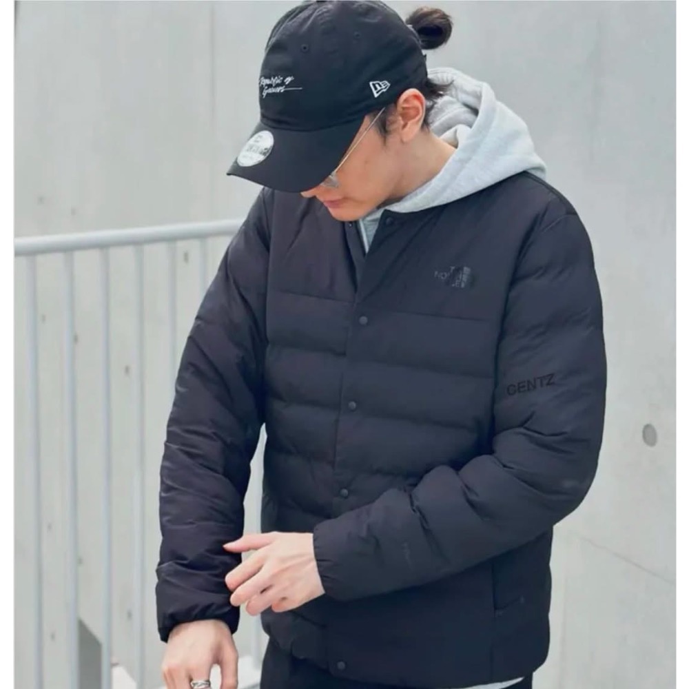 韓國The north face cadigan 科技羽絨保暖外套-細節圖4