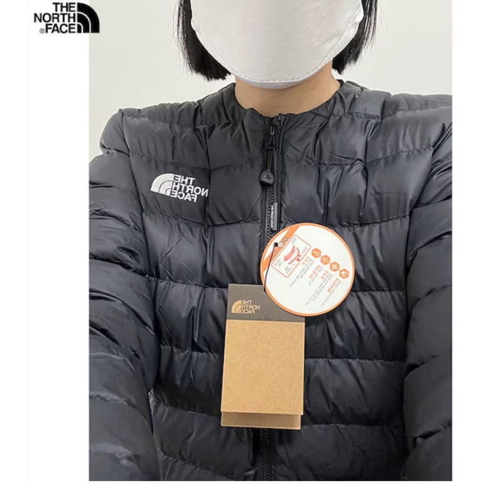 韓國 The north face On Ball Cardigan 開領保暖外套 大童款-細節圖2