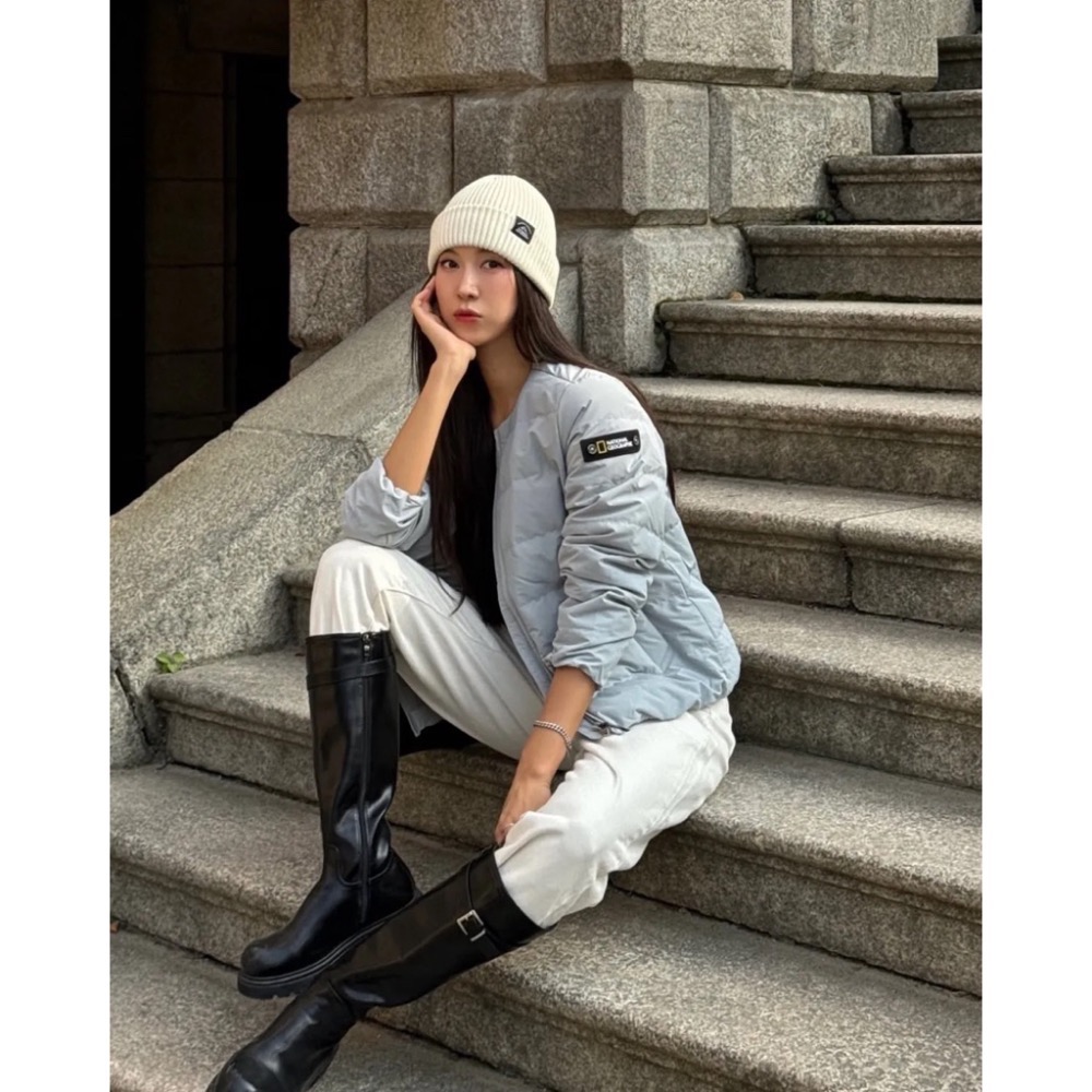 NATIONAL GEOGRAPHIC U領鵝羽絨外套-細節圖8