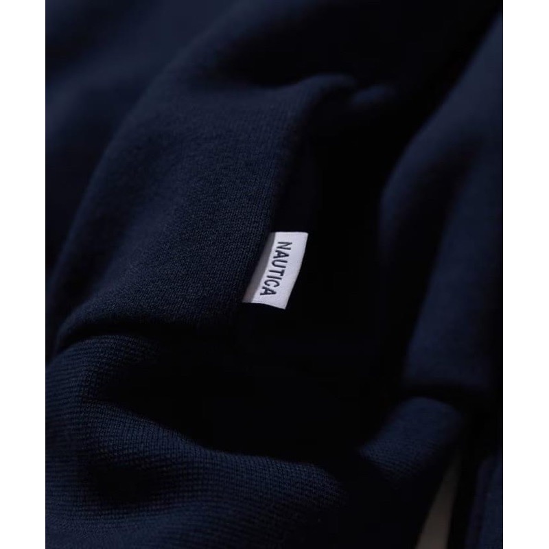 NAUTICA Felt Patch Arch 厚磅貼布 帽T-細節圖2
