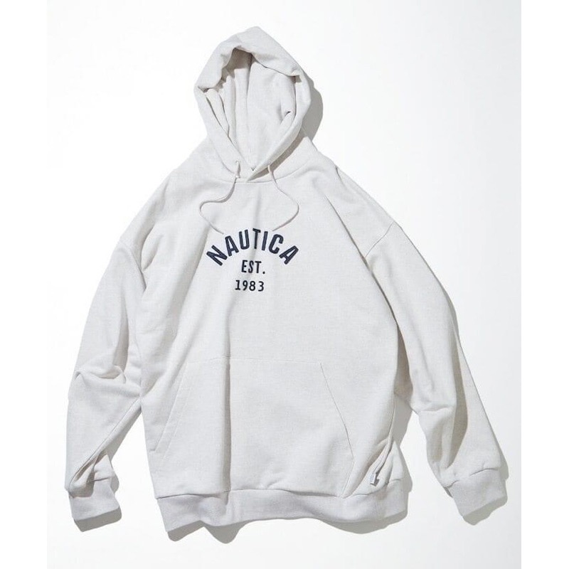 NAUTICA Felt Patch Arch 厚磅貼布 帽T-細節圖5