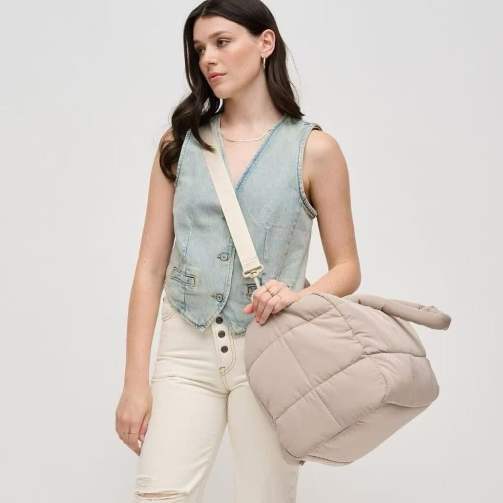 美國Urban Expressions Freyja Duffel 雲朵空氣行李包-細節圖3