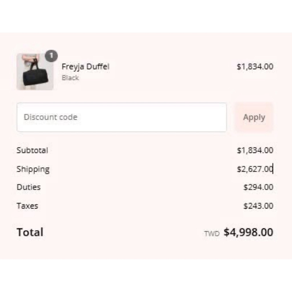 美國Urban Expressions Freyja Duffel 雲朵空氣行李包-細節圖6