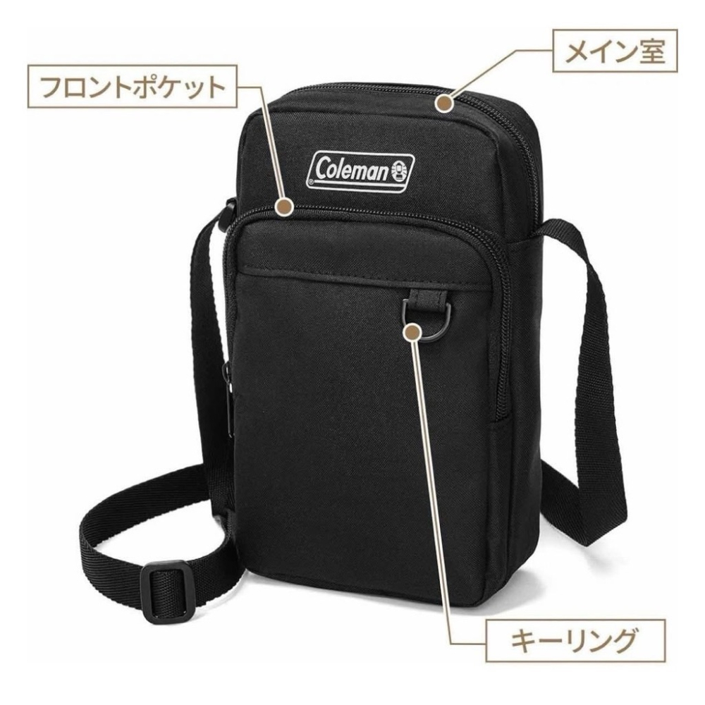 日本 smart 雜誌附錄 Coleman 聯名側背包-細節圖5