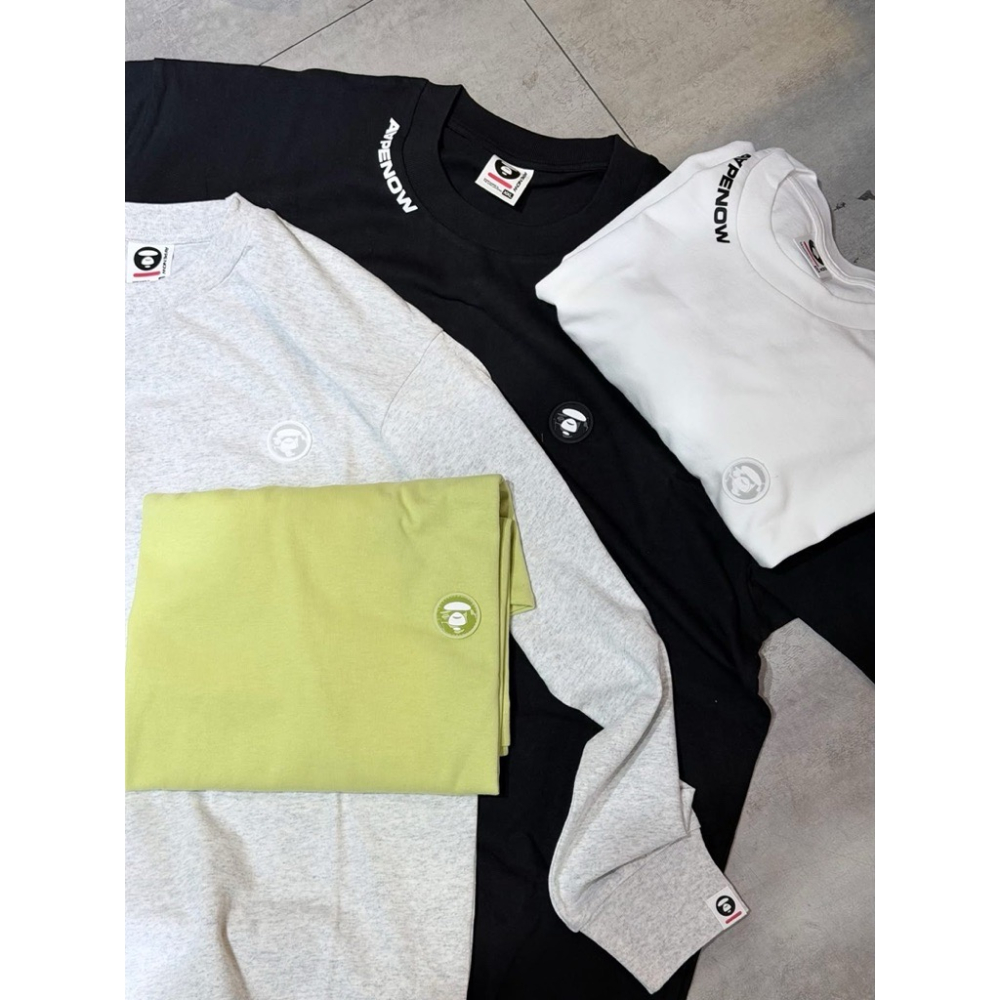 AAPE BY A BATHING APE 猿人頭長TEE-細節圖3