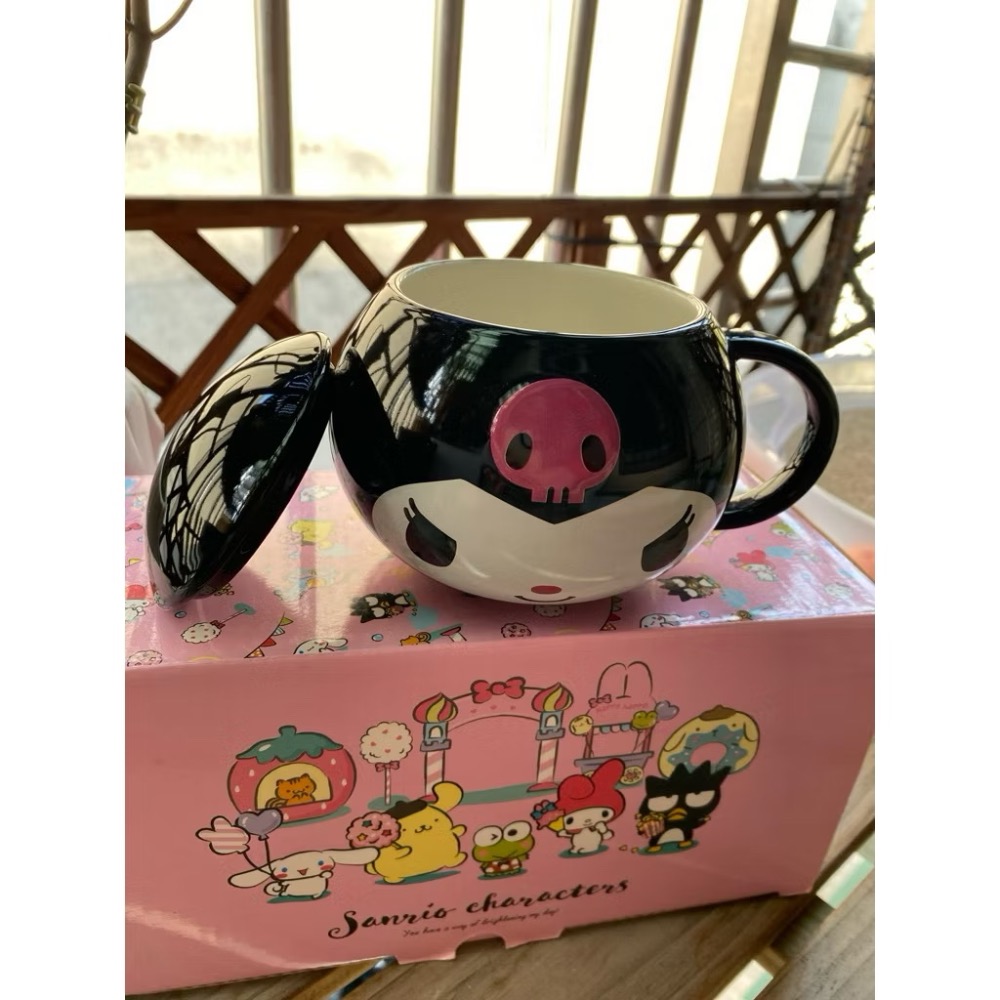 Melody&庫洛米兩入造型陶瓷杯組（全新）-細節圖4