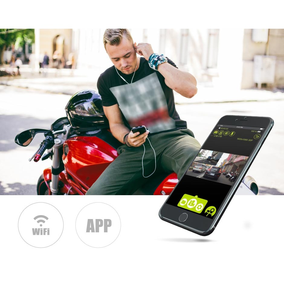 【DOD行車記錄器 贈32G記憶卡】DOD KSB700 PRO 煥新版 2K/GPS高畫質雙鏡頭機車行車記錄器-細節圖8