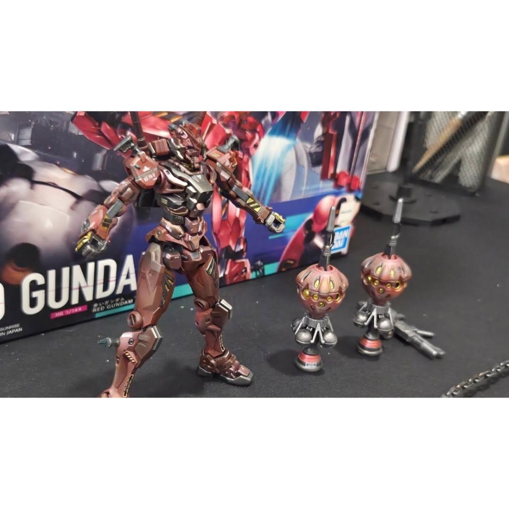 Gquuuux紅色鋼彈-現貨（塗裝完成品）-細節圖5