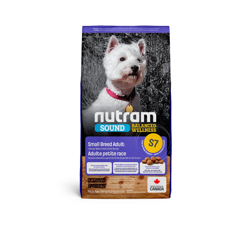 Nutram紐頓 均衡健康S7成犬小顆粒2kg 雞肉+胡蘿蔔 狗飼料 犬飼料