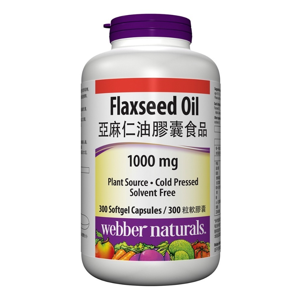 ~!costco代購 #90252 Webber Naturals 亞麻仁油膠囊食品 300粒-細節圖2