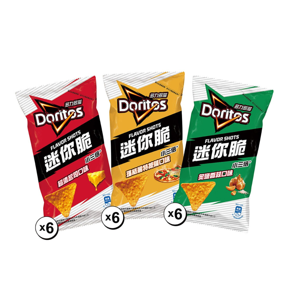 #137556 多力多滋 迷你脆玉米片綜合分享箱 54公克 X 18包-細節圖2