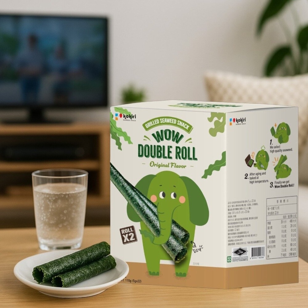 #1212069 Kokiri 哇象海苔捲原味 5公克 X 22袋-細節圖3