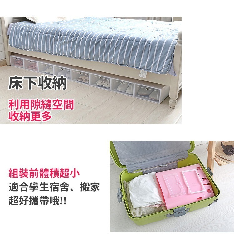 【台灣快速出貨】北歐風加大男款掀蓋鞋盒 防潮 置物盒 收納盒 整理盒 化妝瓶罐盒 收納用品 鞋架 衣櫃收納-細節圖9