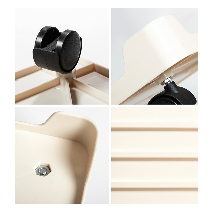 【台灣快速出貨】66/80L鋼架收納箱專用盤-有輪子 收納箱輪盤 省力搬運 搬移器 搬運神器 隔絕地面濕氣 收納女王-細節圖7