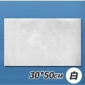 【韓系刻花墊-白】30*50cm