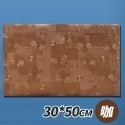 【韓系刻花墊-咖】30*50cm