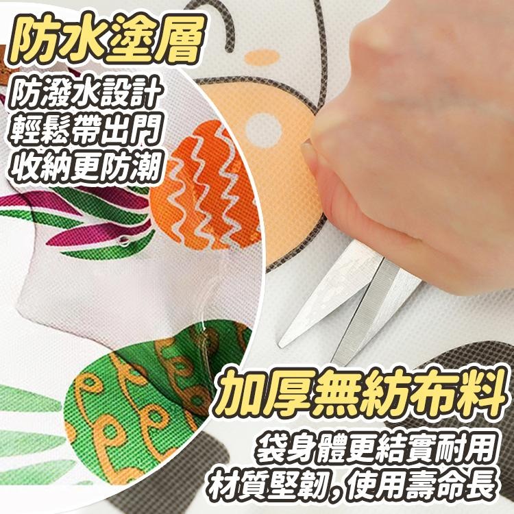 【台灣快速出貨】125公升大容量加厚棉被袋 防潑水行李袋 衣物收納袋 整理袋 袋子 露營睡袋收納袋 被子整理包 手提袋-細節圖3