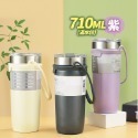 【台灣快速出貨】710ml 304不鏽鋼保溫咖啡杯(送手提繩) 雙層真空保冰杯 保溫瓶 保冷杯 隨行杯 環保杯 飲料杯-規格圖9