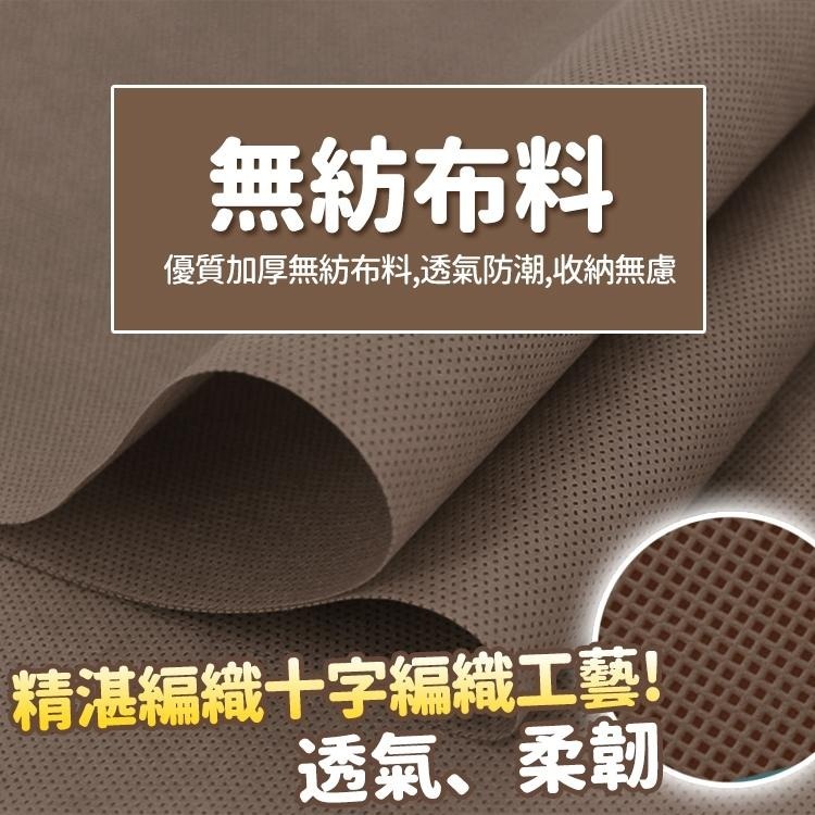 【台灣快速出貨】布藝收納籃 大容量置物籃 無紡布整理籃 衣物籃 手提收納籃 居家用品 衣櫃籃子 盒子 洗衣籃 韓系文青風-細節圖3