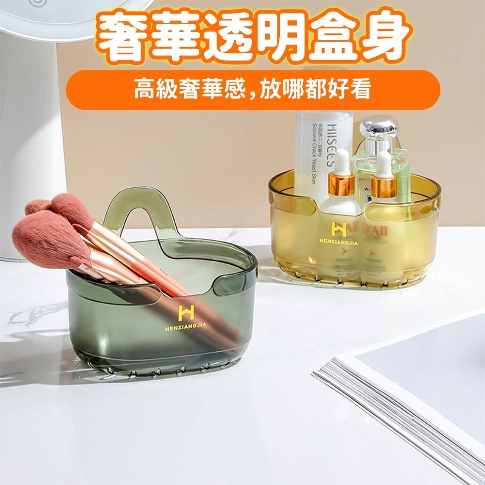 【台灣快速出貨】晶透收納掛籃(贈掛鉤*1) 整理籃 收納籃 置物盒 瀝水籃 刷具籃 蔥薑蒜收納盒 浴室廚房吊籃 居家掛籃-細節圖5