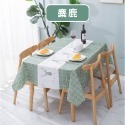【台灣快速出貨】桌布 防油防水桌巾 餐墊 桌墊 防燙防水防塵布 印花桌布 裝飾桌巾 野餐墊 茶几布 化妝桌布 圓桌巾-規格圖9