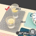 【台灣快速出貨】耐高溫矽膠瀝水墊 瀝水墊 防燙墊 餐具墊 隔熱墊 氣炸鍋墊 烤箱墊 鍋墊 墊子 廚房居家用品 收納女王-規格圖9