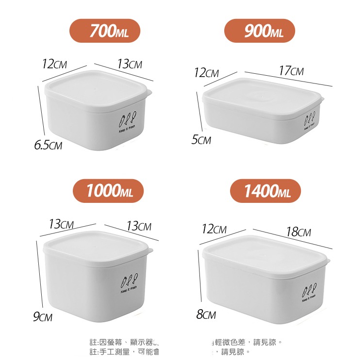 【台灣快速出貨】可微波 米飯定量分裝盒 冷凍保鮮盒 收納盒 小菜盒 小飯盒 雜糧飯盒 輔食盒 冰箱收納保鮮 收納女王-細節圖9