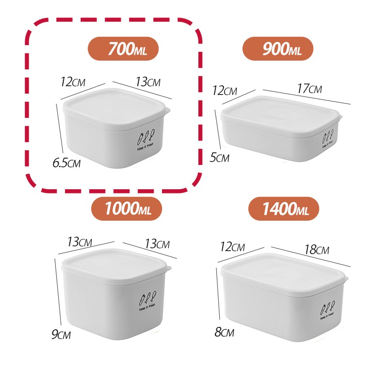 【台灣快速出貨】可微波 米飯定量分裝盒 冷凍保鮮盒 收納盒 小菜盒 小飯盒 雜糧飯盒 輔食盒 冰箱收納保鮮 收納女王-規格圖9