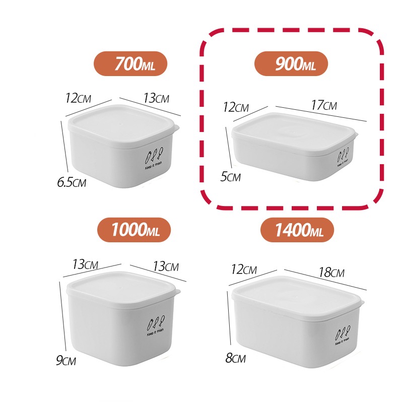 【台灣快速出貨】可微波 米飯定量分裝盒 冷凍保鮮盒 收納盒 小菜盒 小飯盒 雜糧飯盒 輔食盒 冰箱收納保鮮 收納女王-規格圖9