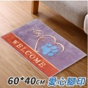【台灣快速出貨】超吸水 高級水晶絨地墊60*40cm 卡通腳踏墊 浴室地墊 珊瑚絨地墊 寵物睡墊 廚房墊 收納女王-規格圖9