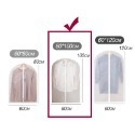 【台灣快速出貨】高級磨砂透明大衣西裝防塵套 防潑水衣物防塵套 禮服收納袋 衣櫃套 掛衣袋 防蟲防潮 收納女王-規格圖9