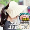 【台灣快速出貨】高級加寬帽沿防曬遮陽帽 露營帽 爬山帽 野餐帽 遮陽帽 帽子 防曬帽 空頂帽 淑女帽 收納女王-規格圖6