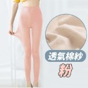 【台灣快速出貨】莫代爾/棉紗 夏季透氣內搭褲 多巴胺穿搭打底褲 褲子 緊身褲 運動褲 瑜珈褲 防曬褲 爬山健身穿搭 下著-規格圖9