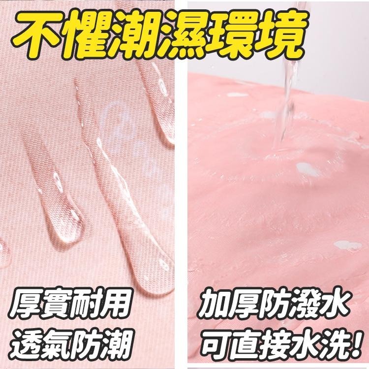 【台灣公司現貨】80公升 巨無霸超大加厚防水束口收納籃 華達尼布棉被袋 衣物籃 收納箱 防塵置物袋 玩具袋 可折疊-細節圖6