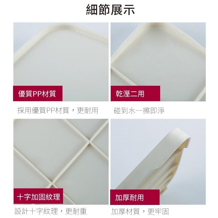 【台灣快速出貨】44/66/80L收納箱專用上蓋 加強承重 疊加收納箱 不怕凹陷 固定隔板 可當茶几桌板 收納女王-細節圖3