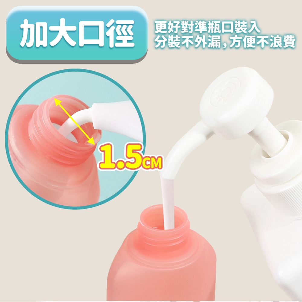 【台灣快速出貨】旅行分裝瓶 矽膠分裝瓶 沐浴乳分裝罐 分裝袋 旅行用品 乳液分裝 收納罐 旅行組罐子 分類罐 收納女王-細節圖3