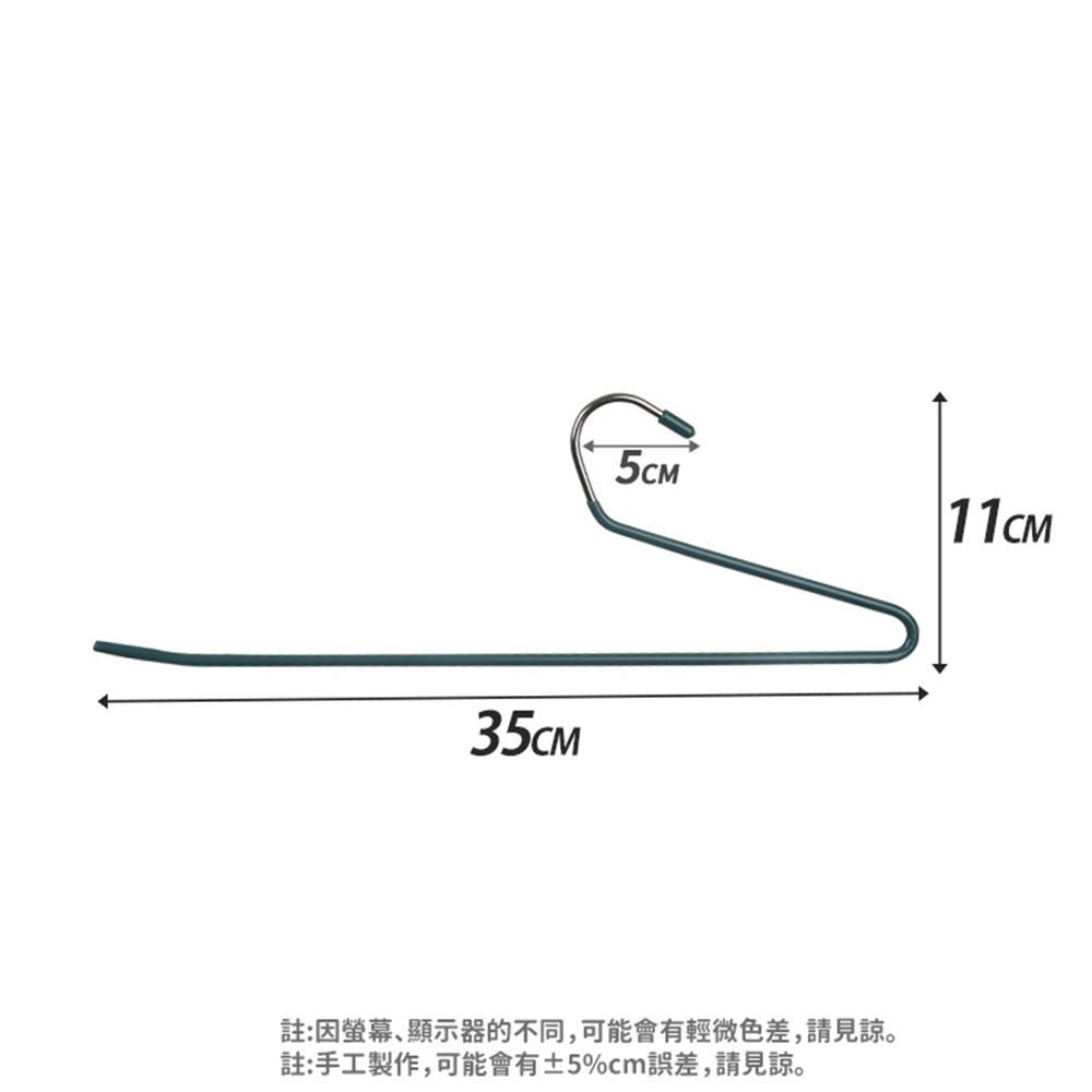 【台灣快速出貨】(30支) 加粗 Z型衣架 Z字褲架 萬用褲架 S型衣架 奈米浸膠褲掛 褲子衣架 毛巾架 收納女王-細節圖2