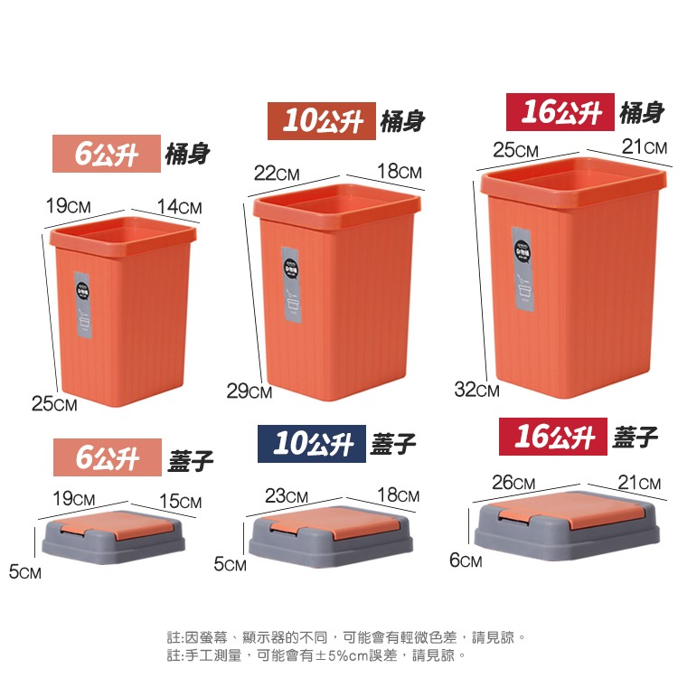 【台灣快速出貨】彈蓋式垃圾桶 戀愛粉彩色系 一秒按壓 靜音 回收 桌上型垃圾桶 家用垃圾桶 收納女王-細節圖2