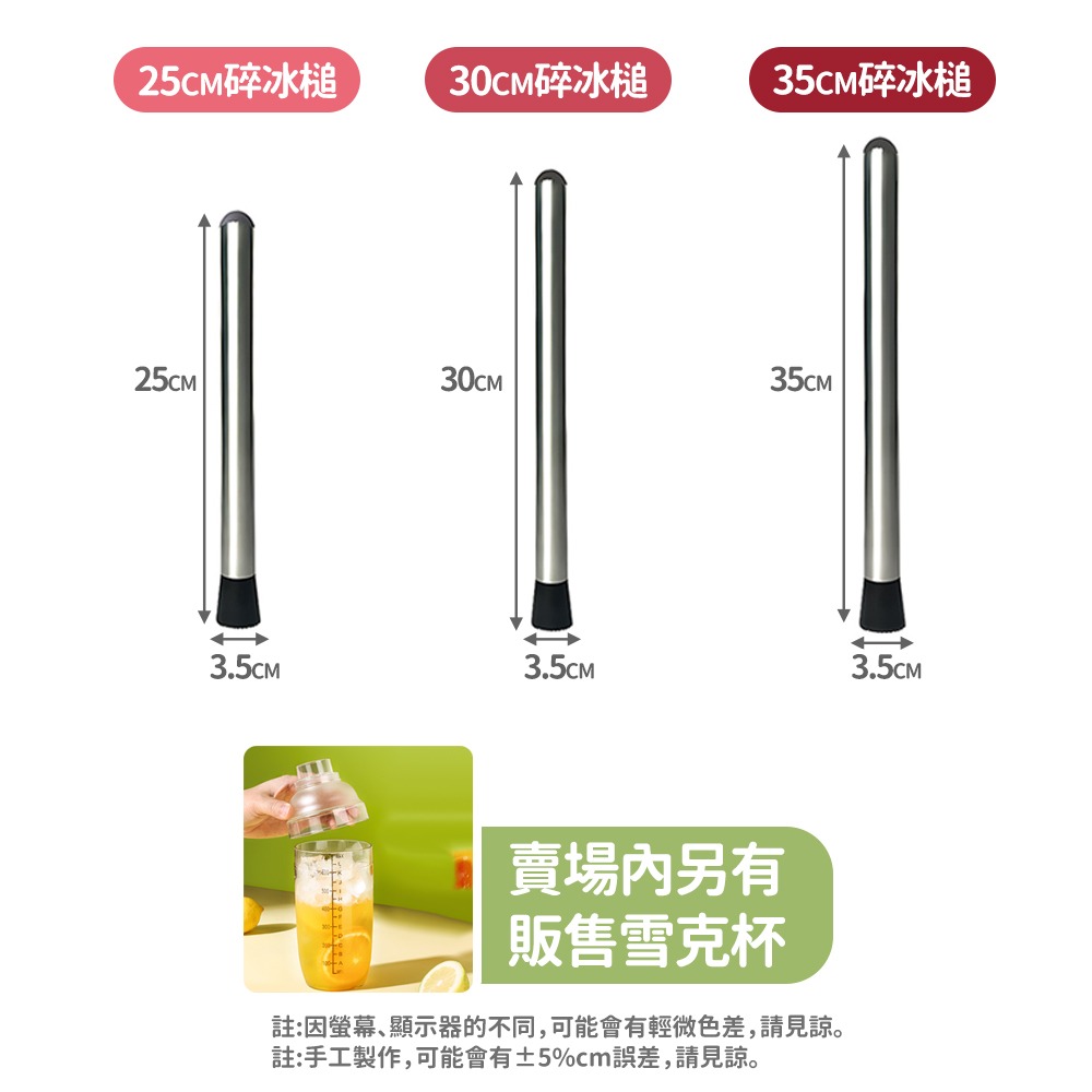 【台灣快速出貨】不鏽鋼碎冰槌 調酒碎冰棒 搗碎棒 雞尾酒搗冰棒 搗泥棒 雞尾酒棒 飲調用品 搗冰錘 壓碎棍 收納女王-細節圖9