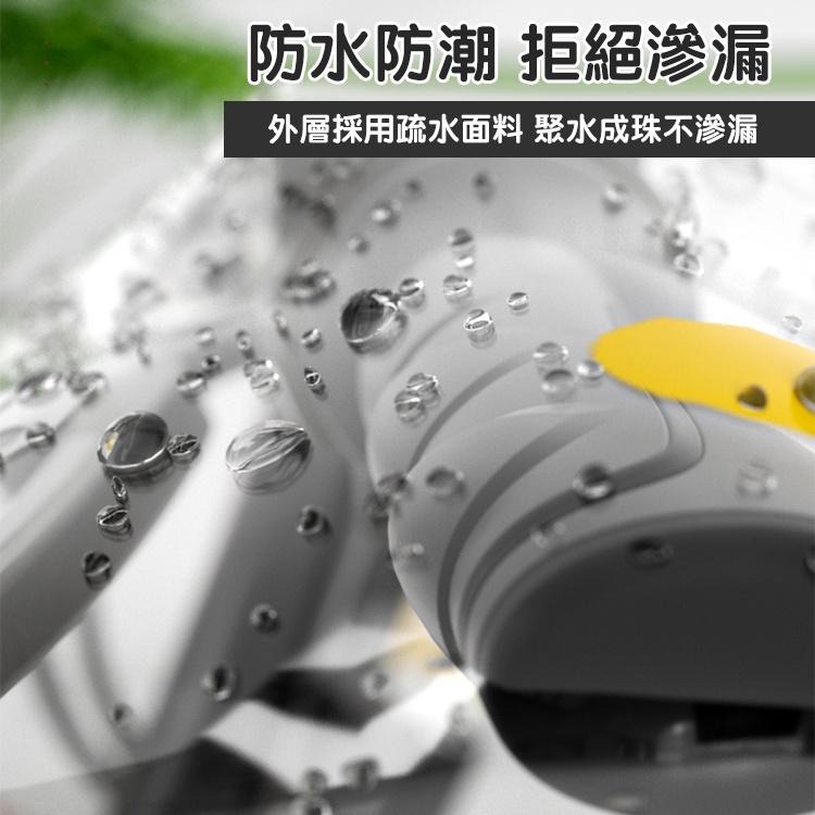 隔日出貨 透明印花PEVA機車防塵防水罩 摩托車套 機車雨罩 防水套 腳踏車套 機車雨衣 收納女王 JAB119-細節圖7